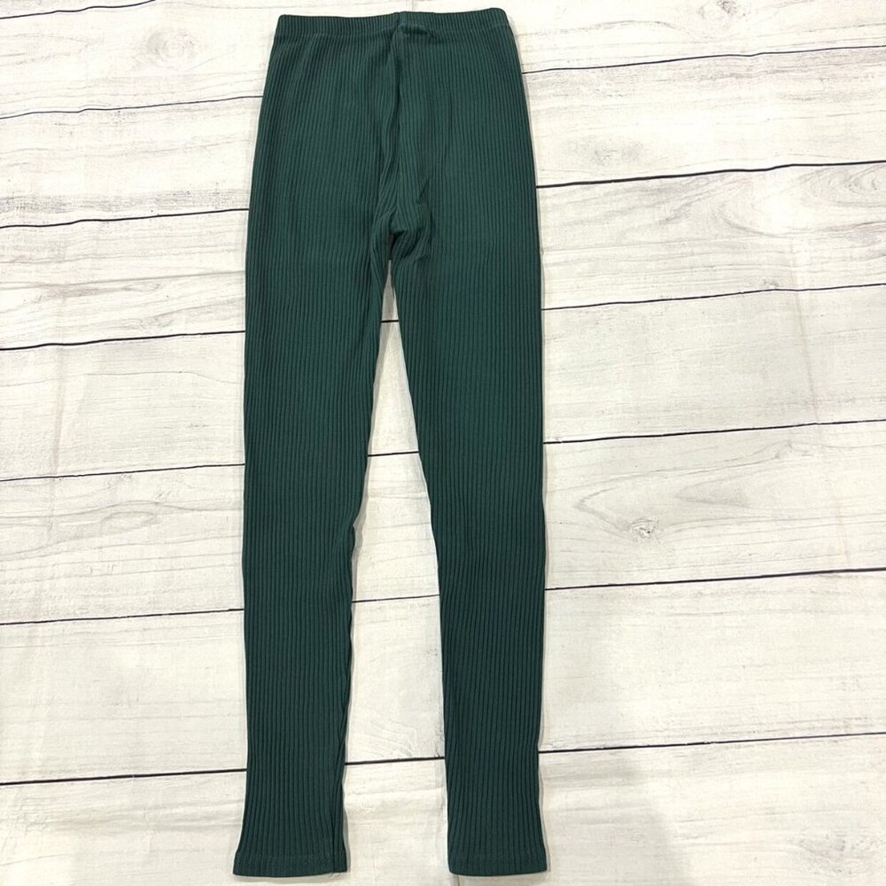Coco Blanc Green Ribbed PJ's - Picture 5 of 11